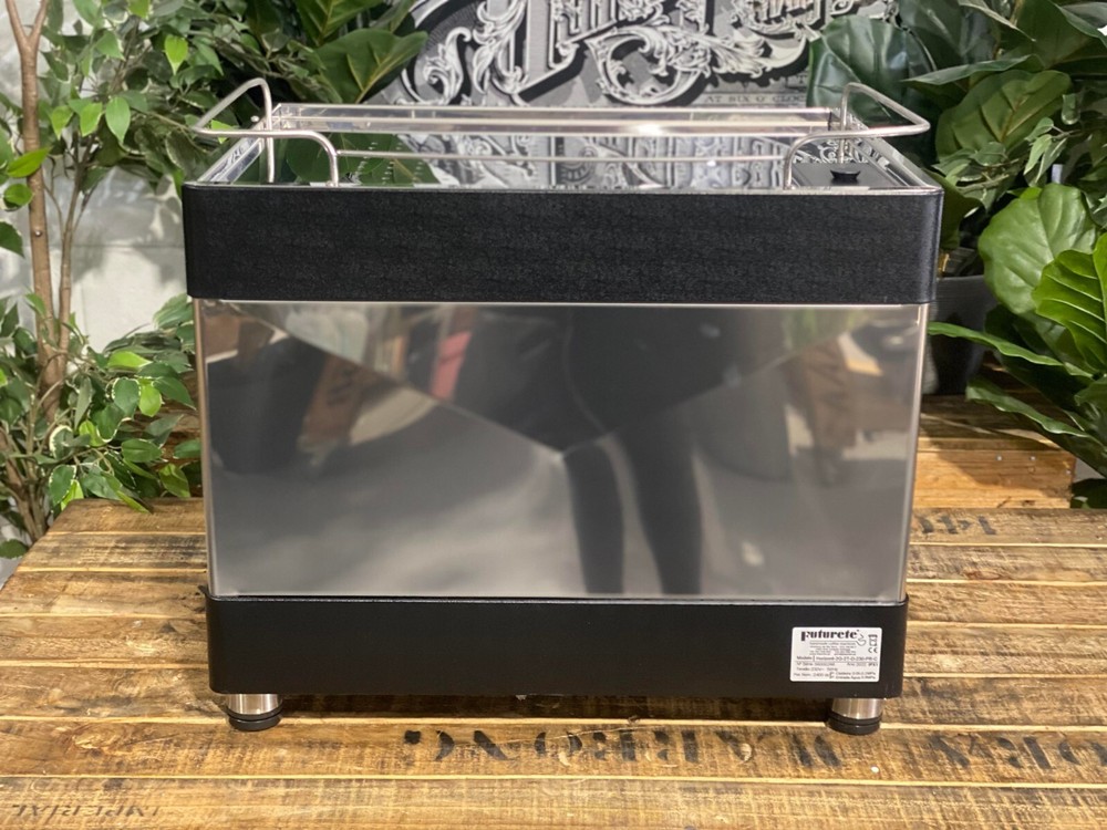 FUTURETE HORIZONT COMPACT 2 GROUP BRAND NEW BLACK ESPRESSO COFFEE MACHINE