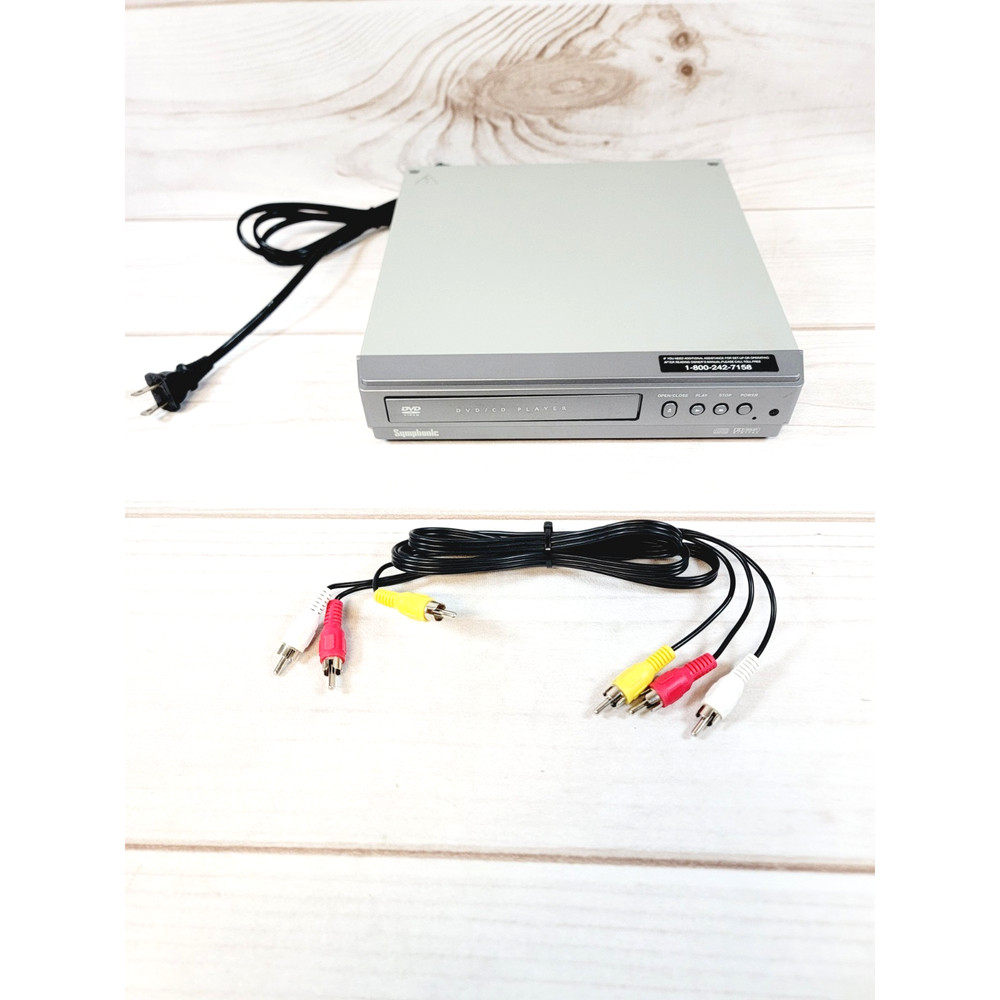 Symphonic DVD/CD Player Genuine Model WF104 Tested