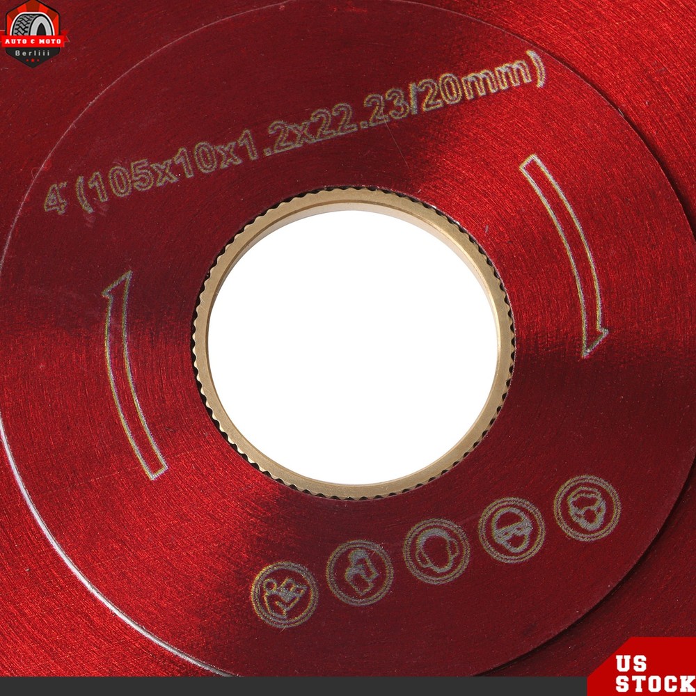 High Quality Diamond Cutting Wheel Blade 20 Pack 4" with A Super-Thin Design