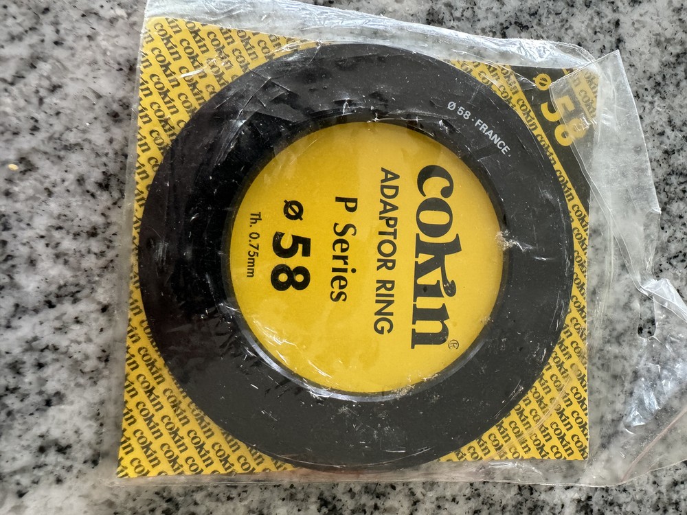 Cokin P Series Filter Holder Adapter Ring 58mm