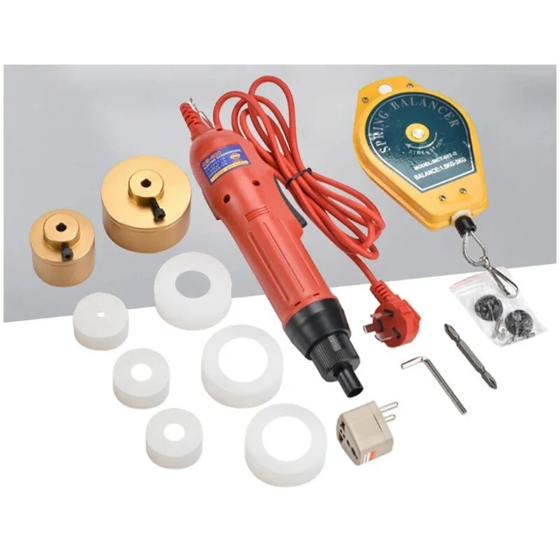 Handheld Electric Capping Machine Screwing Capping Machine 13 Pieces Set