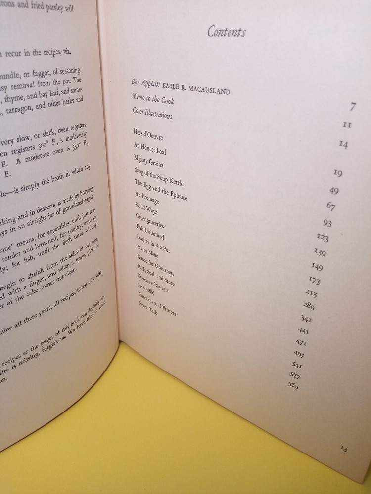 1950 the gourmet cook book