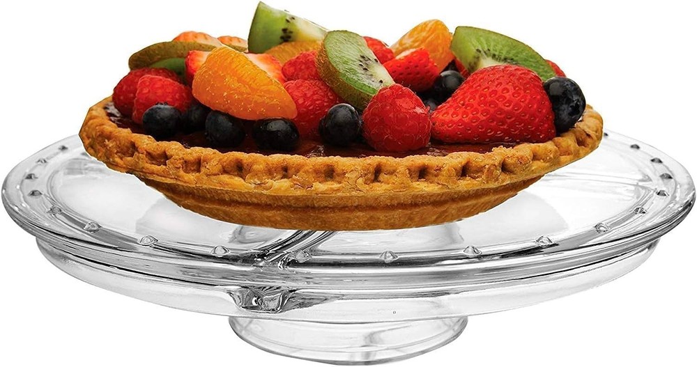 Multifunctional 12" Acrylic Cake Stand - Ultimate 6 in 1 Serving Experience
