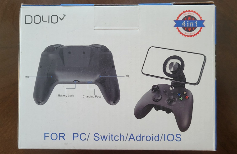 DOYO Wireless Game Controller PC/Switch/iOS/Android Rechargeable