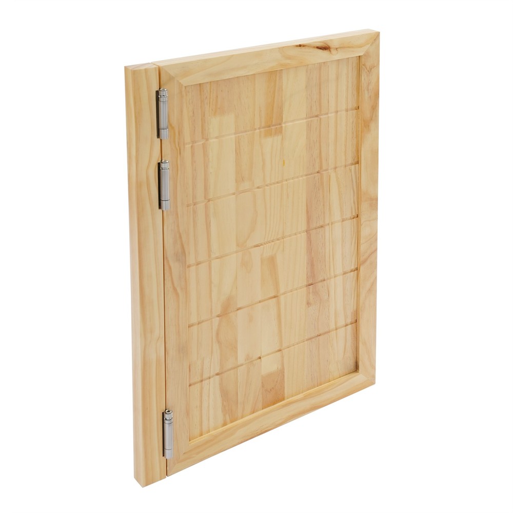 Partition Single-Door Leaf for Doorways w/ Doorpost & Hinge Multi-functional Use