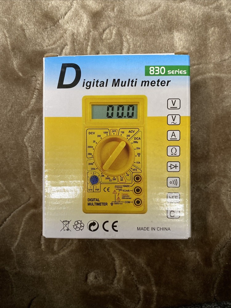 Series 830 Multi Metre Digital Tester Electicity