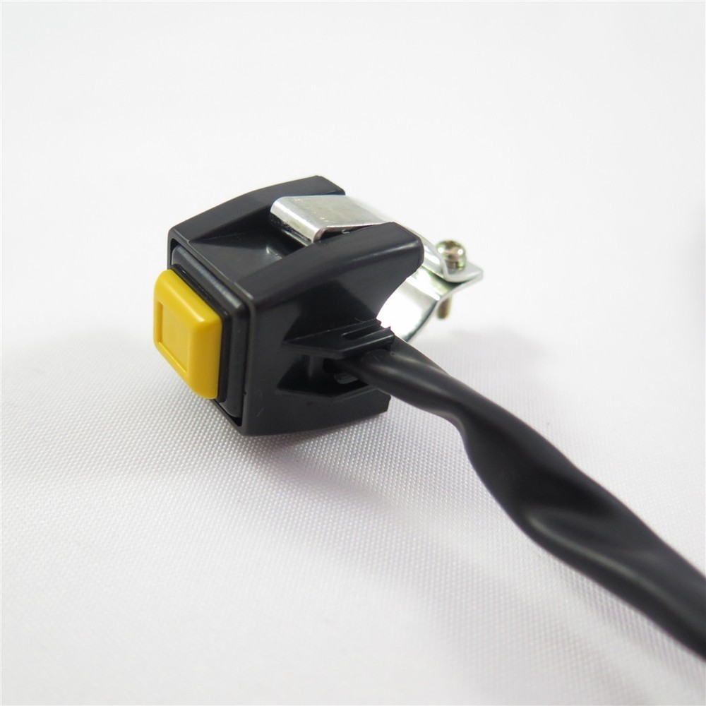 Universal 7/8" Handlebar Starter Switch Push Button For ATVs Scooter Snowmobile