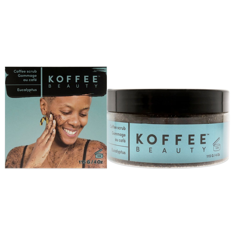 Koffee Beauty Coffee Scrub - Eucalyptus - 4 oz