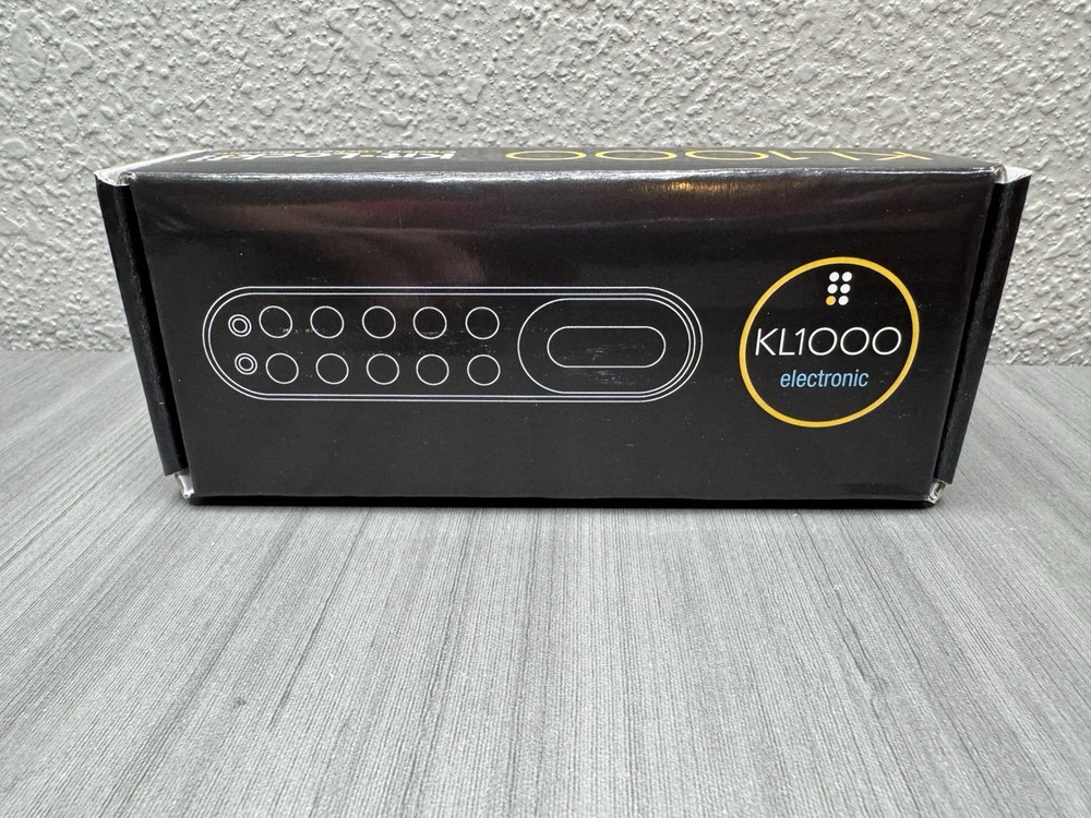 Kitlock by Codelocks 1000 SG KL1000 Keypad Lock, Silver Grey New Open Box