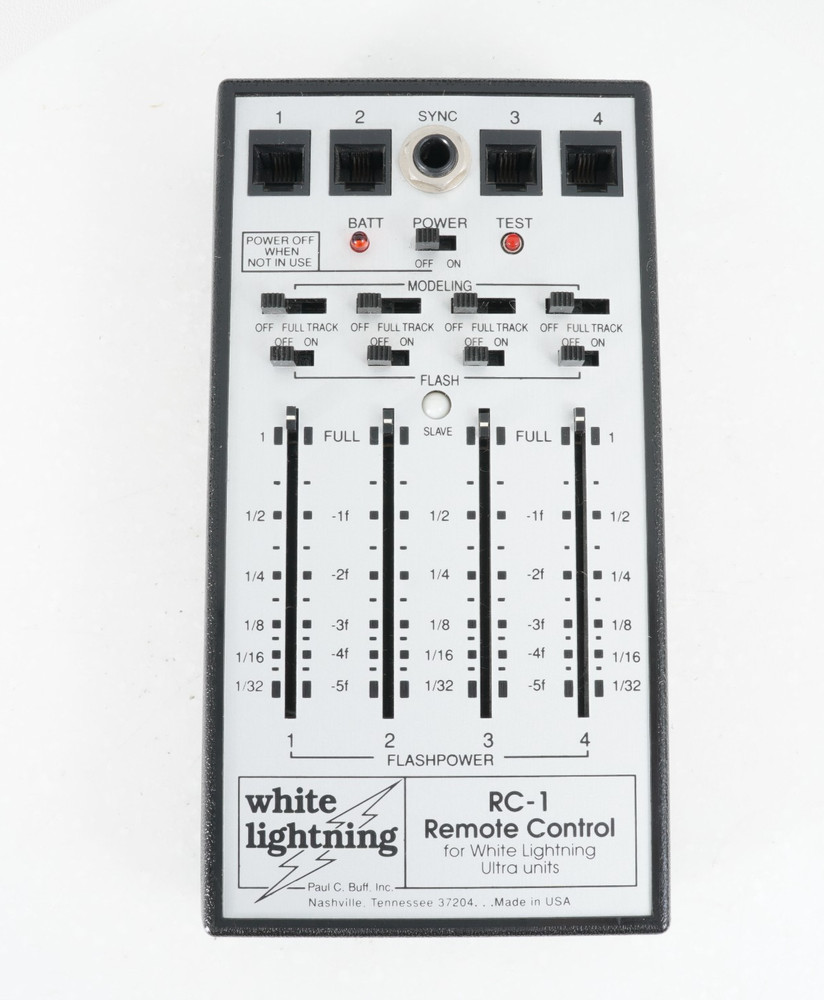 -[EX+++]Paul C Buff White Lightning RC-1 Remote Control for FLASH HEADS