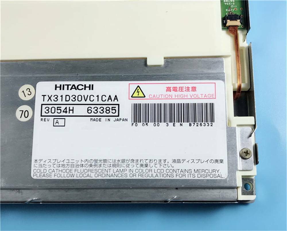 12.1" 800×600 Resolution TX31D30VC1CAA LCD Screen Panel