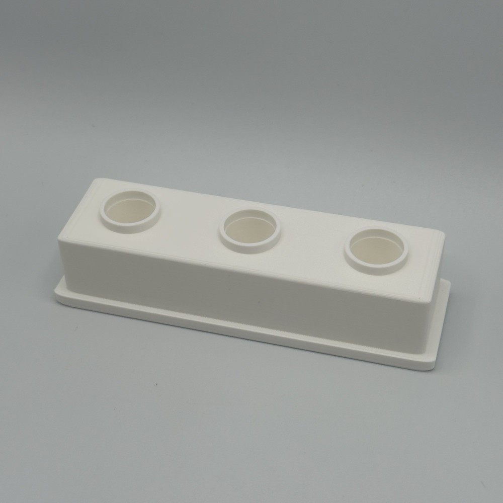 14mm 3 Piece Slide Stand Display Organizer - White