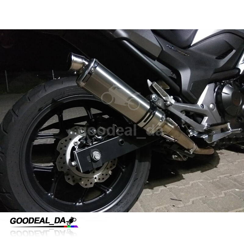 Universal Motorcycle 51MM Exhaust System Muffler Can Tips Pipe DB Killer Slip On