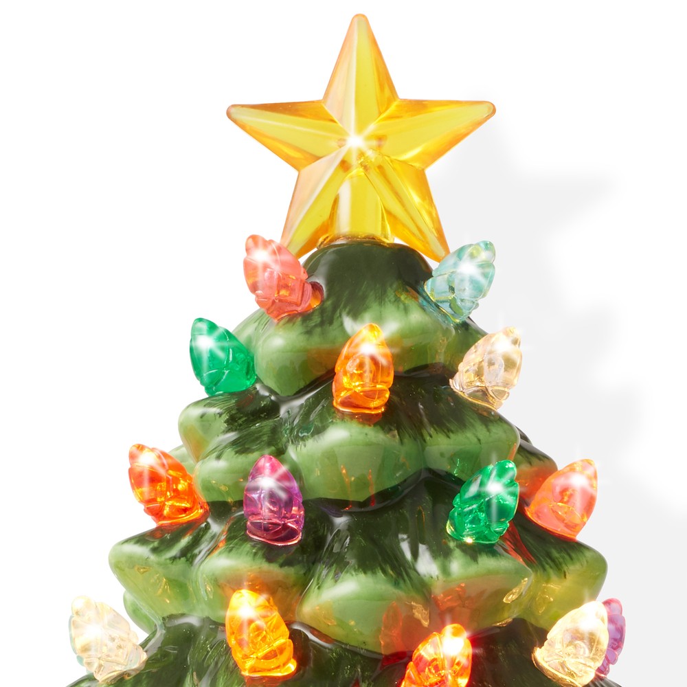 Ceramic Holiday Plug-in Vintage Decorative Night Light