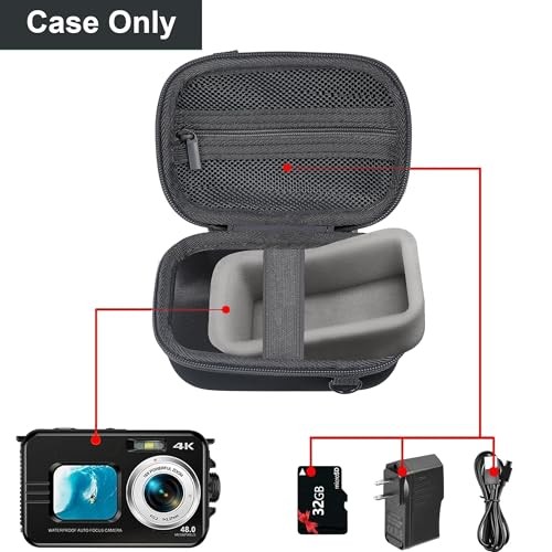 Waterproof Digital Camera Case Compatible with Black1