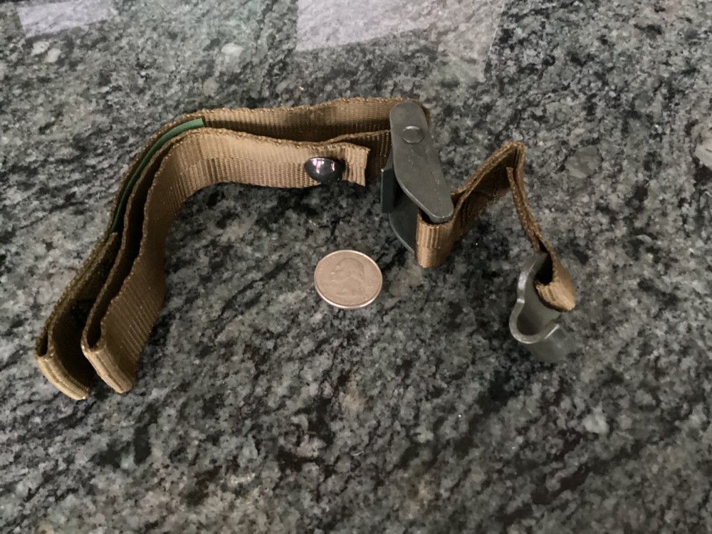 HMMWV M998 tie down strap 44647-17 webbing cargo top strap down 12339816