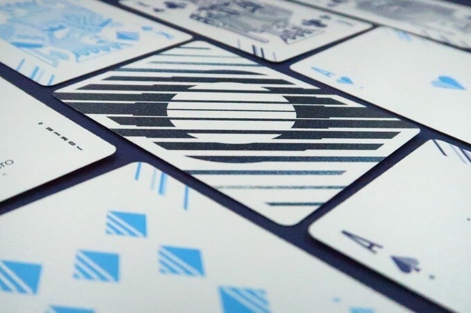 Mono Xero (Blue) - Playing Cards -