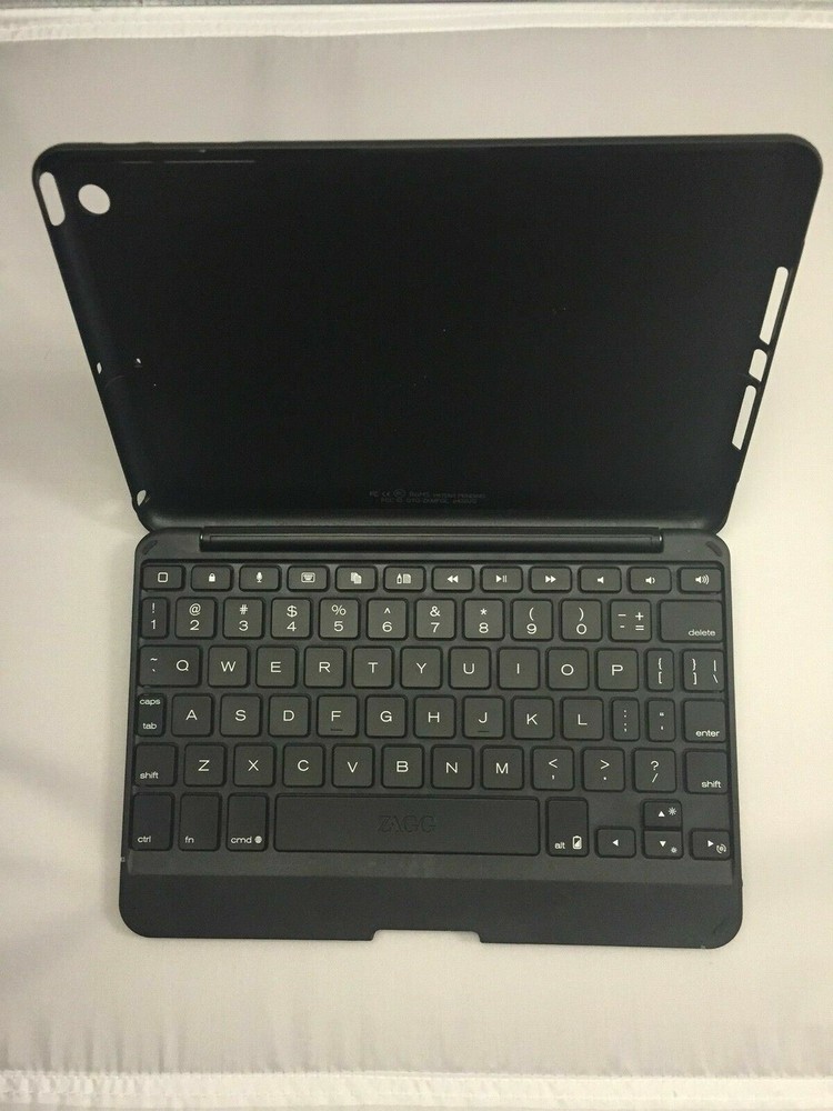 Zagg Folio Apple iPad Mini w/Retina Display Bluetooth Keyboard backlit keys