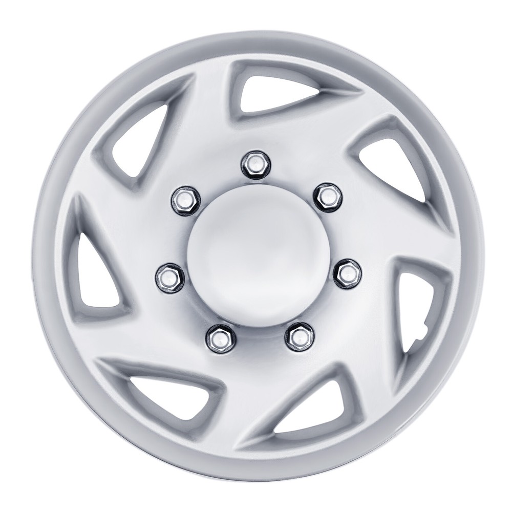 4pcs Silver Hub Caps Rim Simulators For Ford E250 E350 E450 Econoline 1999-2018