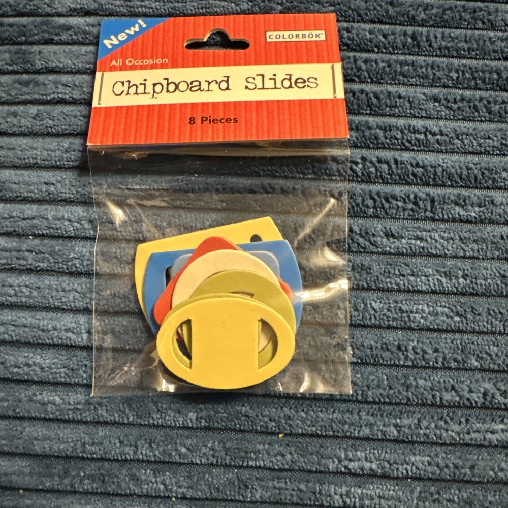 Colorbok- Chipboard Slides- All Occasion - 8 pc