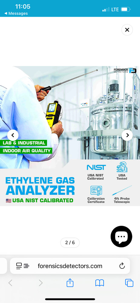 Industrial Spec Gas Analyzer with Built in Pump