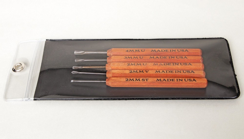 Dockyard Micro Tools Set (5 Pieces) For Woodcarving & Sculpting Tools
