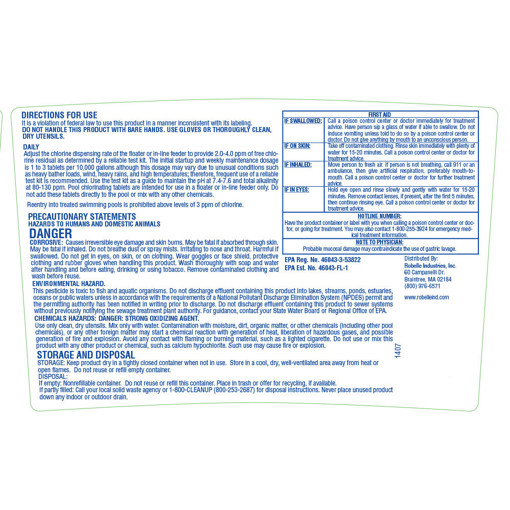 Robelle 3" Jumbo Tabs - 7 Lbs