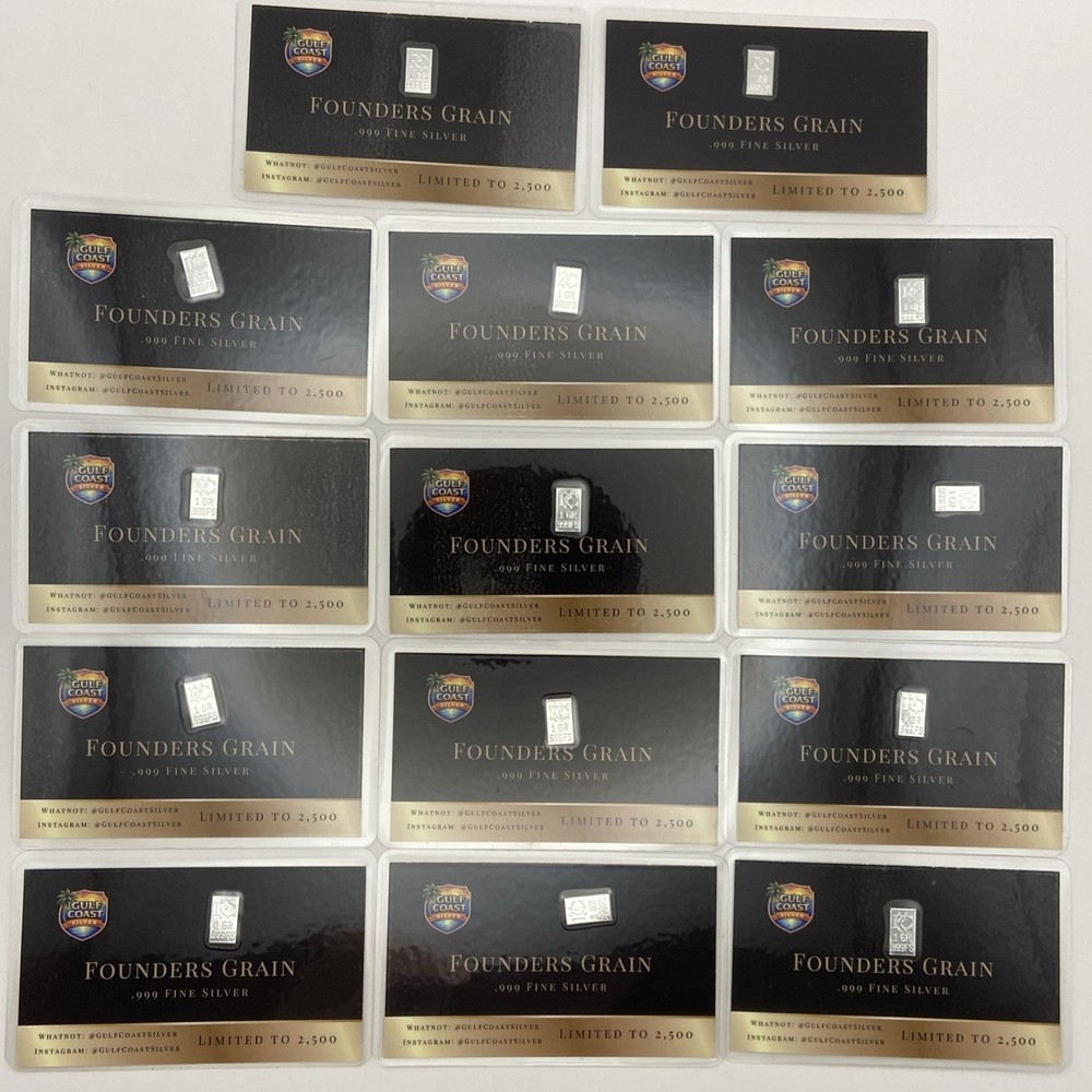 999 Fine Silver 1 Grain Card