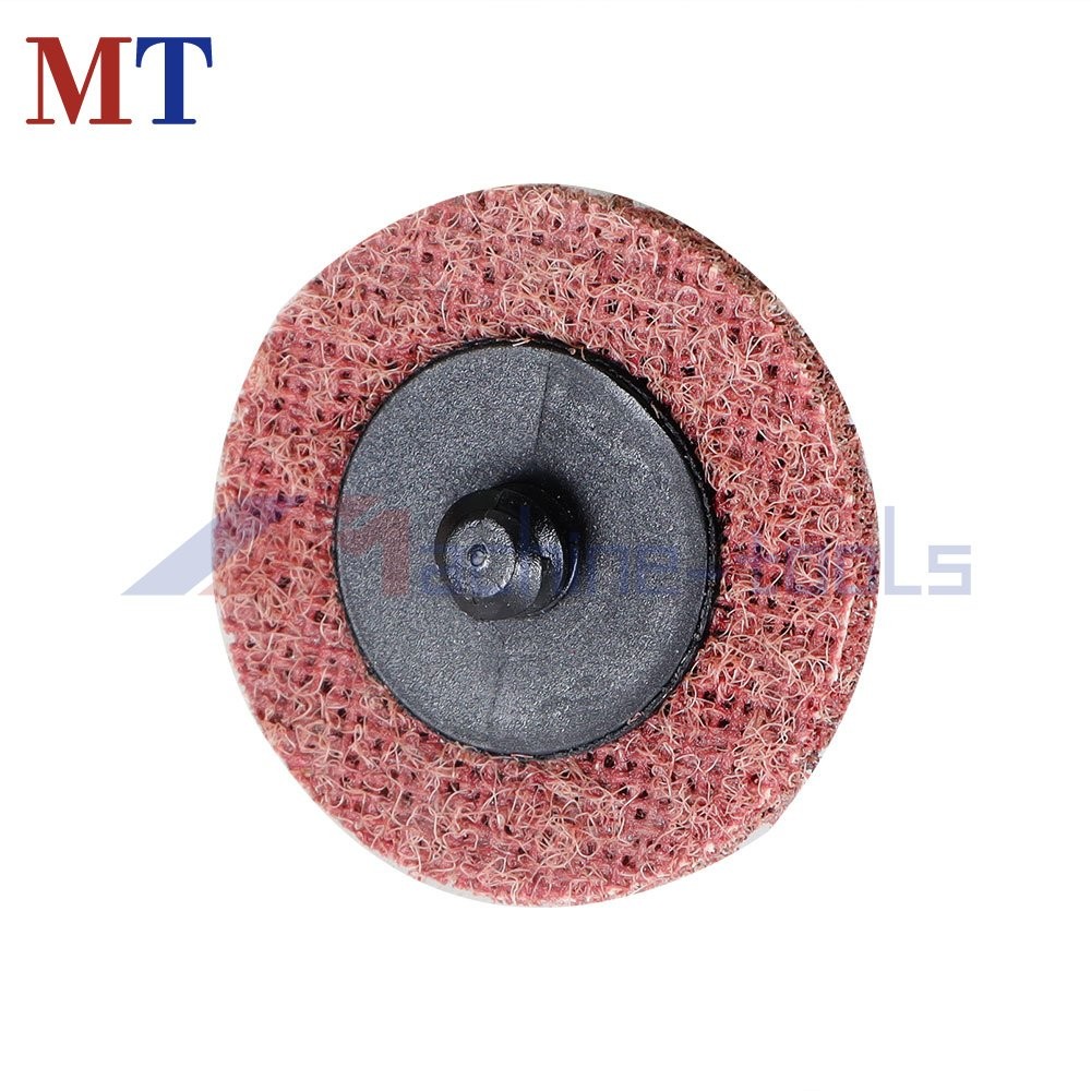 50 Pack Medium Surface Conditioning Discs 2" Roll Lock Die Grinder Sanding Pads