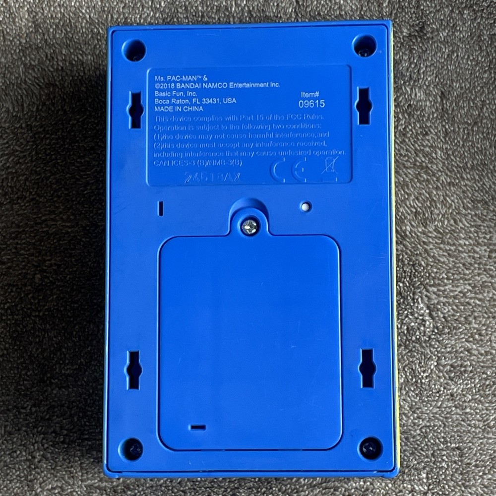 Ms. Pac-Man Arcade Mini Handheld Tabletop Game #09615 2018 Electronic -TESTED