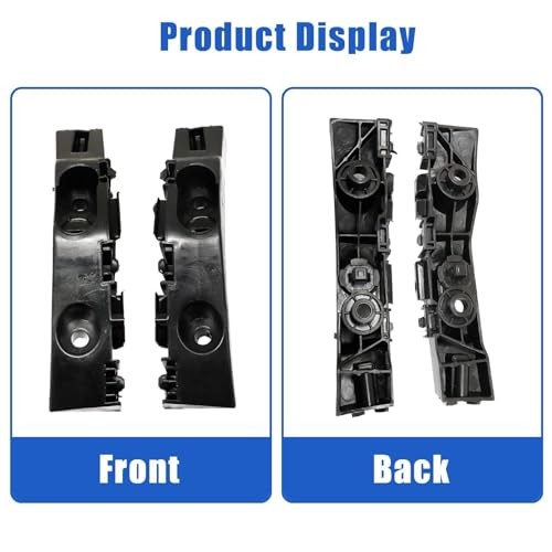 2PCS Front Bumper Support Bracket Driver & Passenger Side 68411418AC