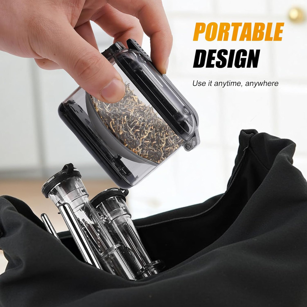 Portable Tobacco Blunt Roller & Cone Loader - Manual Joint Roller with Rolling