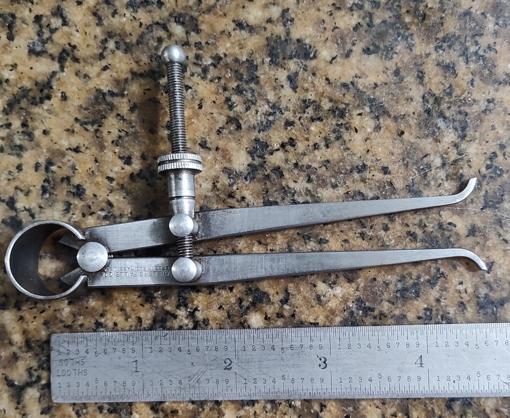 🗽MILLERS FALLS 4-1/2" ID CALIPER