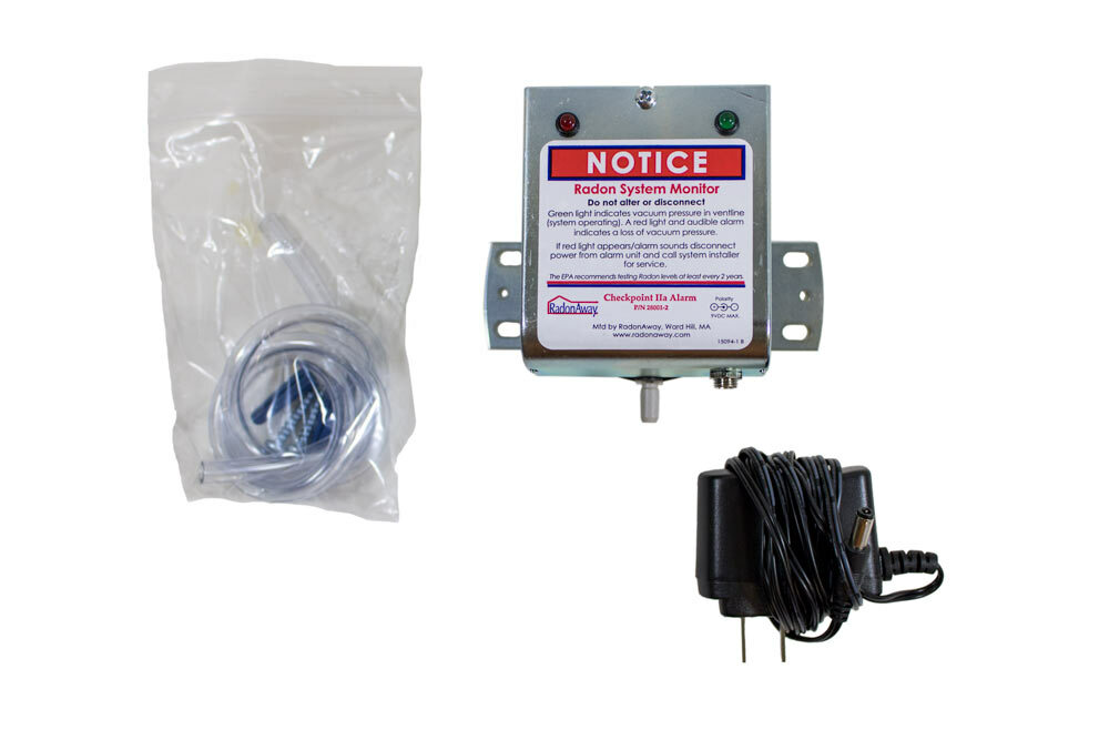 Checkpoint Audible Radon Mitigation System Alarm