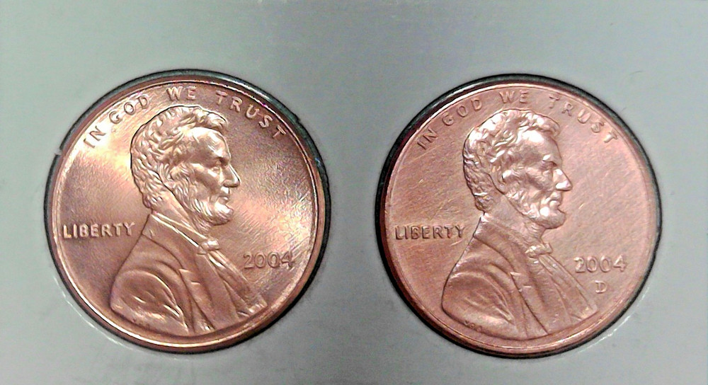 2004 P & D Lincoln Cent