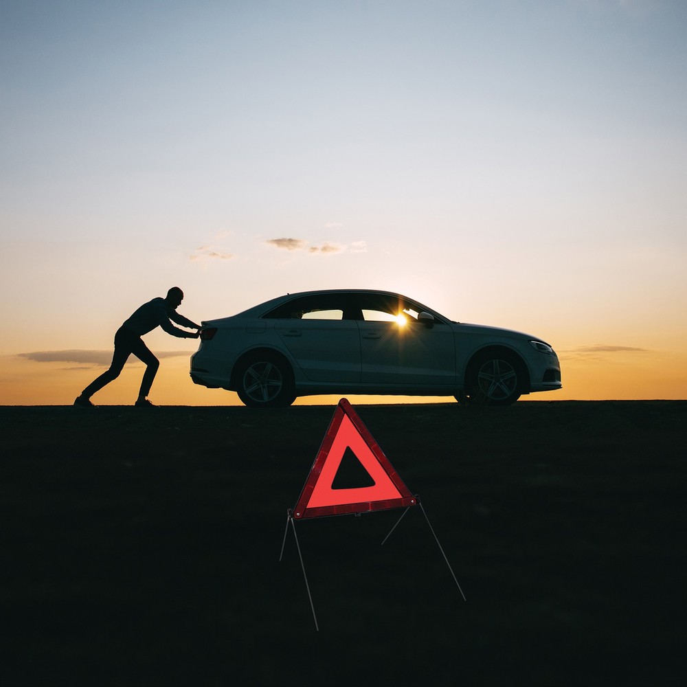 Safety Warning Triangle E Approved Reflective Road Hazard Breakdown Emergency