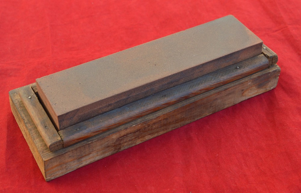Vintage German Sharpening Razors Knife Stone