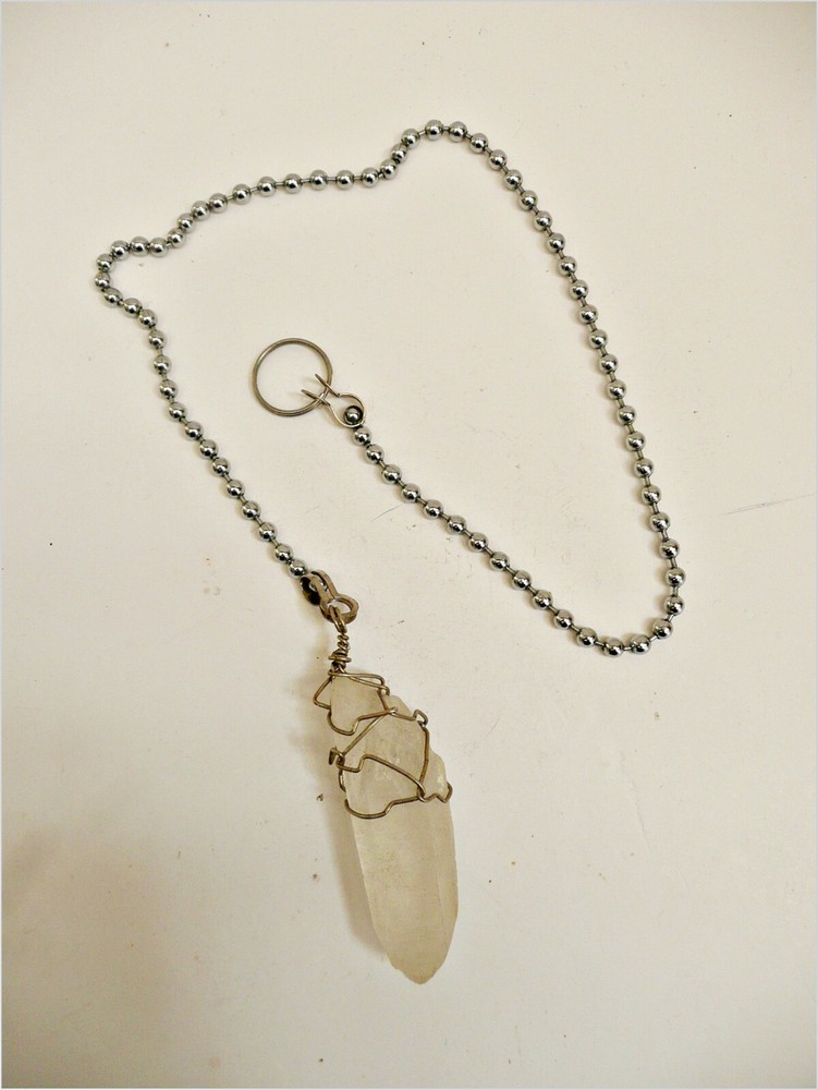 Quartz Pendulum, Rock Crystal, Ref. 201