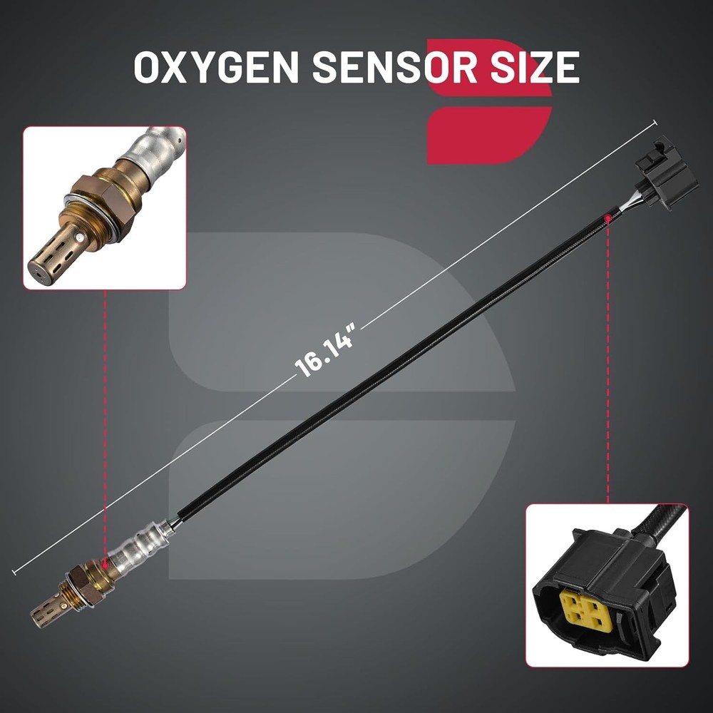 4PCS O2 Oxygen Sensor 2 Upstream & 2 Downstream For 2012-2010 Grand Cherokee