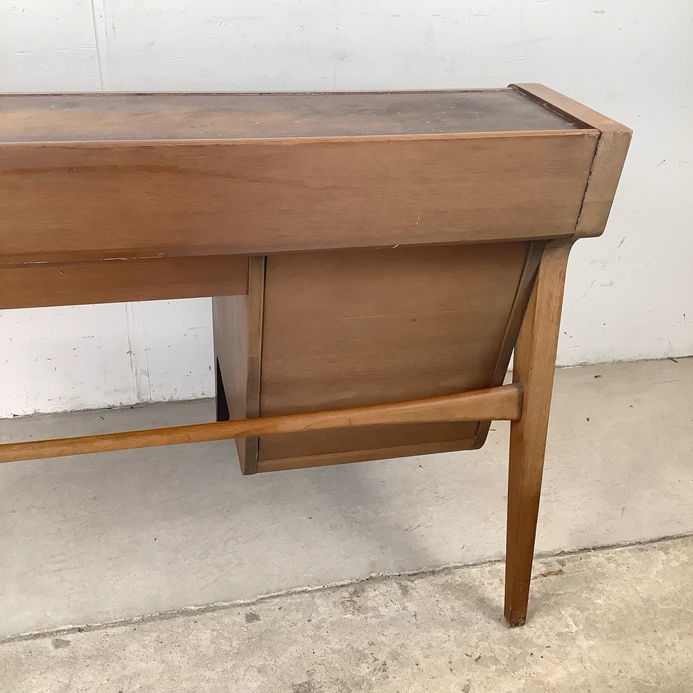 John Van Koert for Drexel Profile Walnut Desk