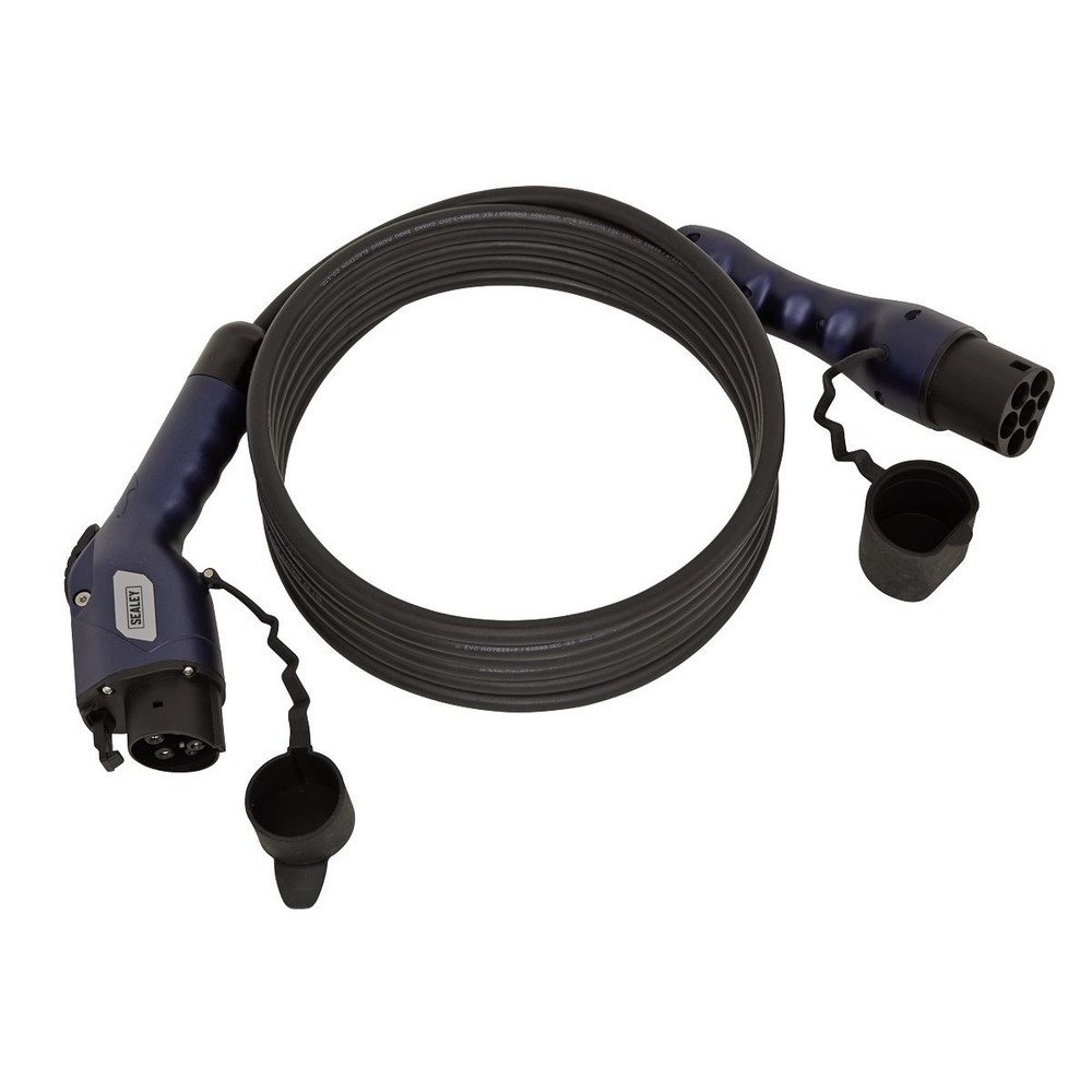 Sealey EV Charging Cable Type 1 to type 2 16A 5m EVCC1216