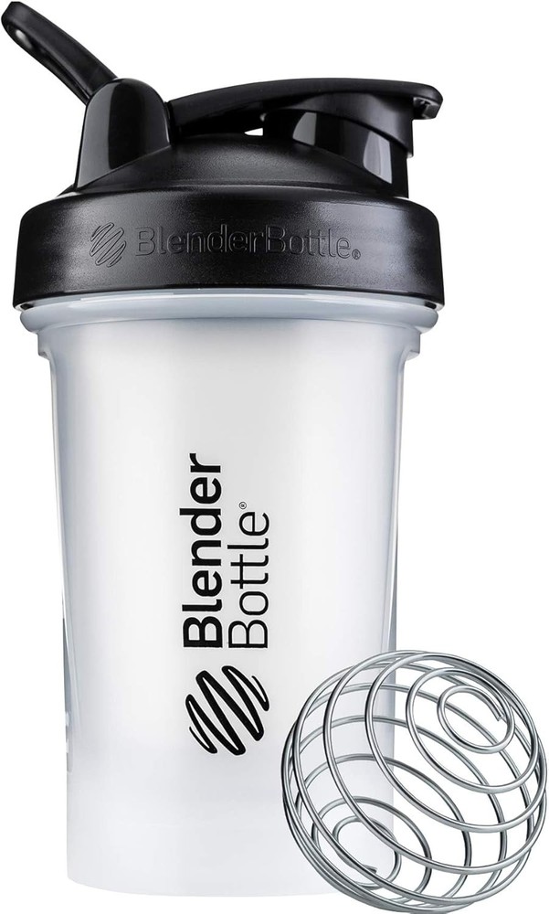 Classic V2 Shaker Bottle 20oz Clear/Black