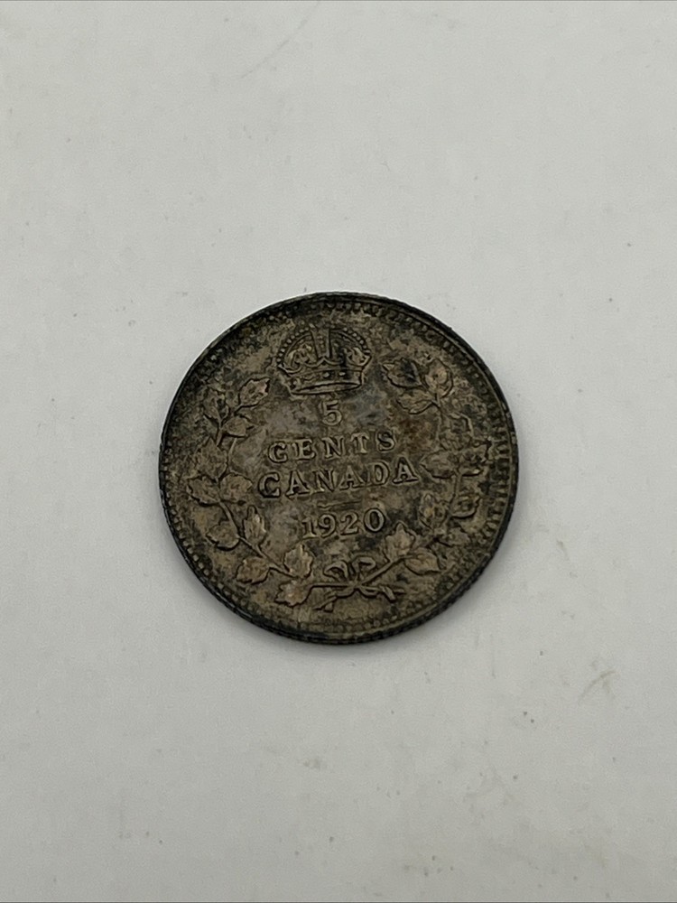 1920 Canada 5 Cents