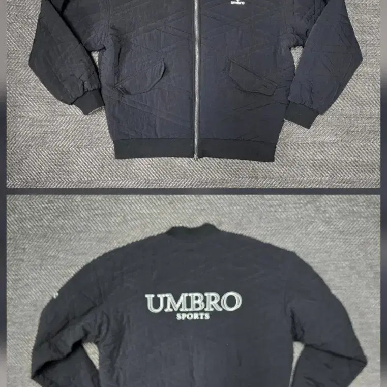 Umbro 24SS Reversible Quilted Bomber Jacket Official