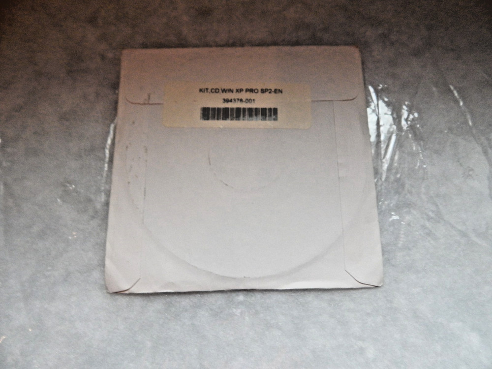 HP Operating System DVD - Windows XP PRO SP2 394377-001