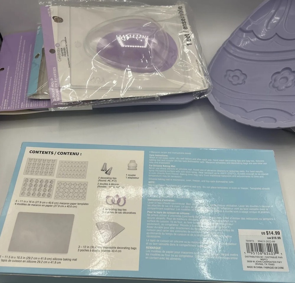 Lot of 6 Celebrate It Easter Bakeware