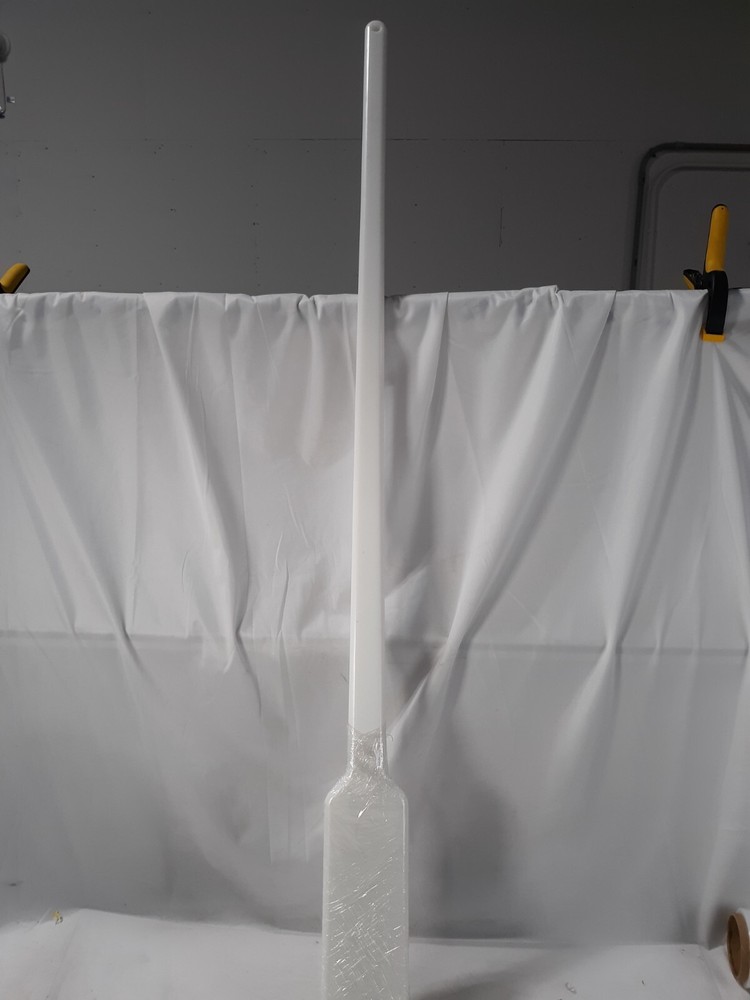 59" Polypropylene Mixing Paddle White