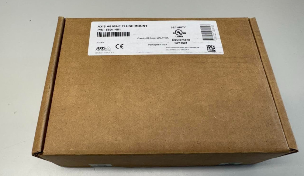 AXIS A8105-E FLUSH MOUNT (5801-481)
