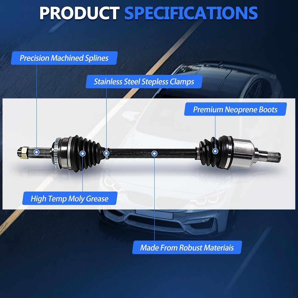 CV Axle Front Passenger Driver for Dodge Caliber Jeep
