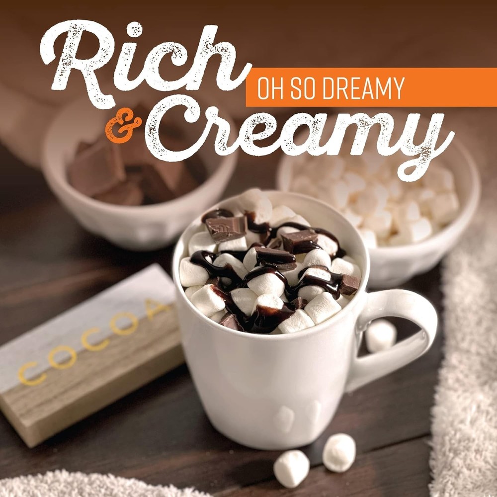 Assorted Hot Chocolate Pods Sampler Pack, 2.0 Keurig, 40 Ct